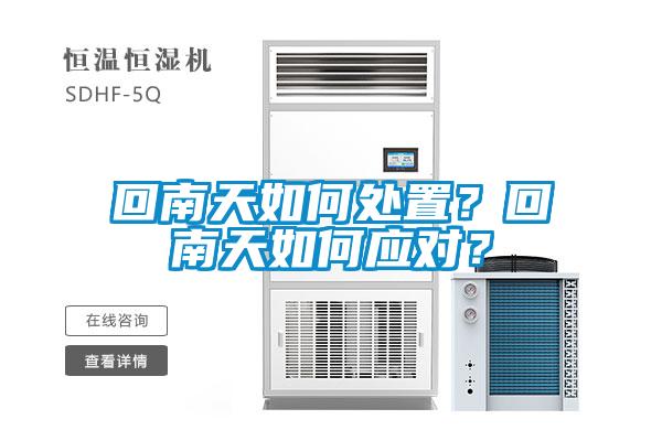 回南天如何處置？回南天如何應(yīng)對？