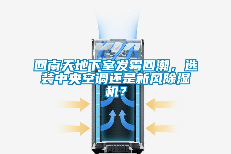回南天地下室發(fā)霉回潮，選裝中央空調(diào)還是新風(fēng)除濕機？