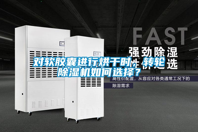 對軟膠囊進行烘干時，轉輪除濕機如何選擇？