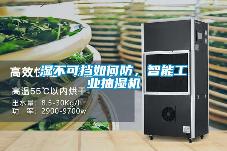 濕不可擋如何防，智能工業抽濕機