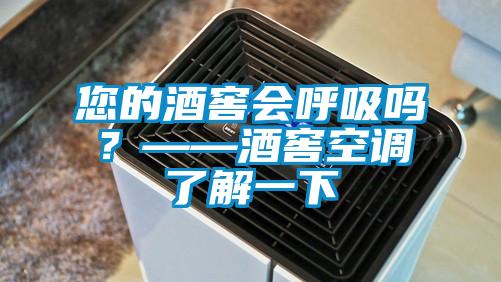 您的酒窖會呼吸嗎？——酒窖空調了解一下
