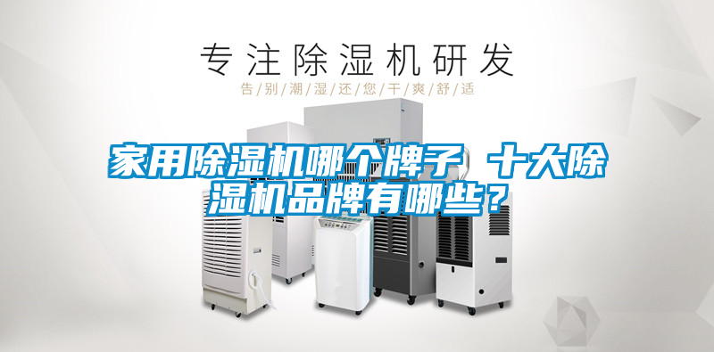 家用除濕機哪個牌子 十大除濕機品牌有哪些？
