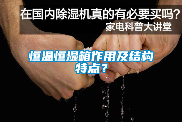 恒溫恒濕箱作用及結(jié)構(gòu)特點？