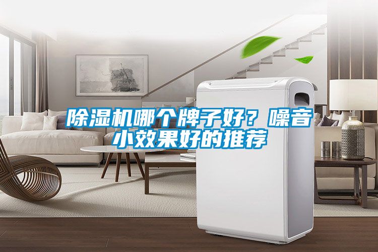 除濕機哪個牌子好？噪音小效果好的推薦