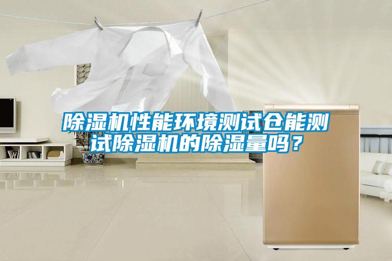 除濕機性能環境測試倉能測試除濕機的除濕量嗎？